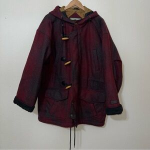 Vintage Navigation Boatworks wool blend jacket coat size large